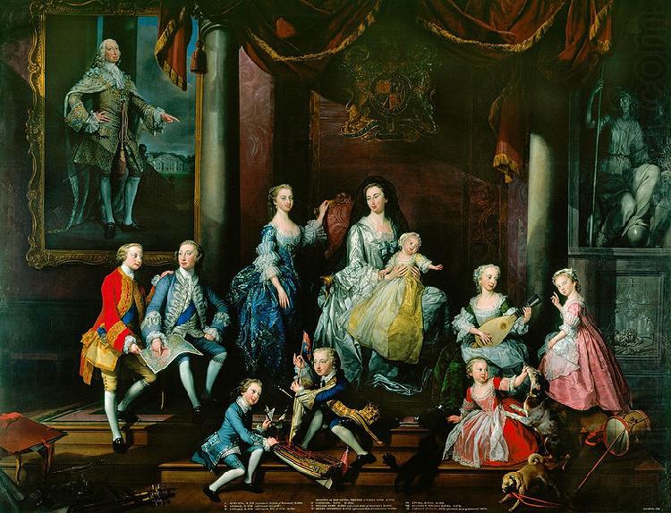 The Family of Frederick, George Knapton
